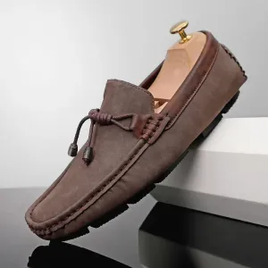 ALESSANDRO LEATHER LOAFERS