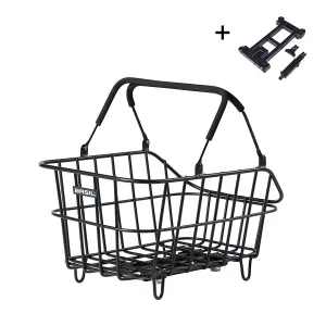 Basil Cento Alu MIK - eBike Basket - Black