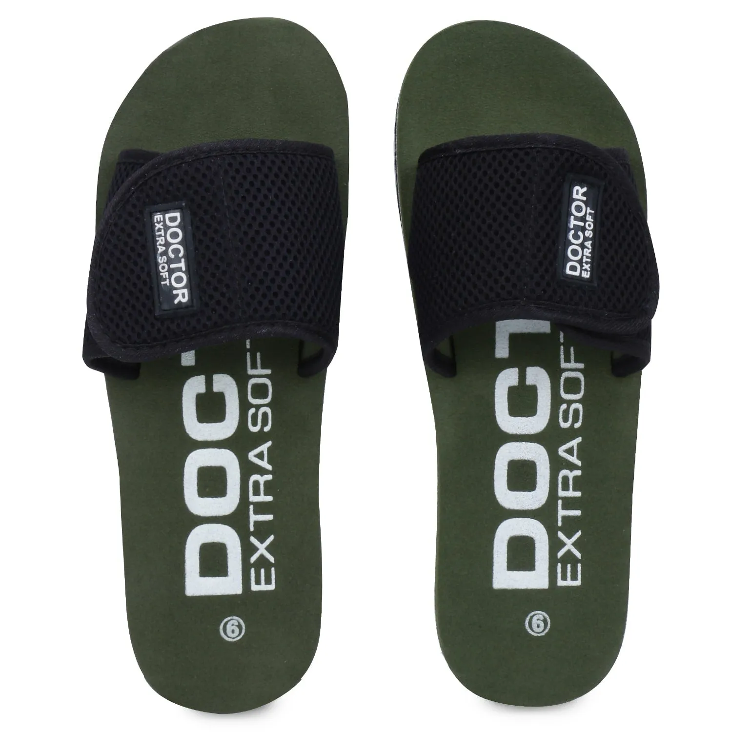 DOCTOR EXTRA SOFT Women's Slippers/Flip-flops D-17 For Ankle & Heel Pain Relief