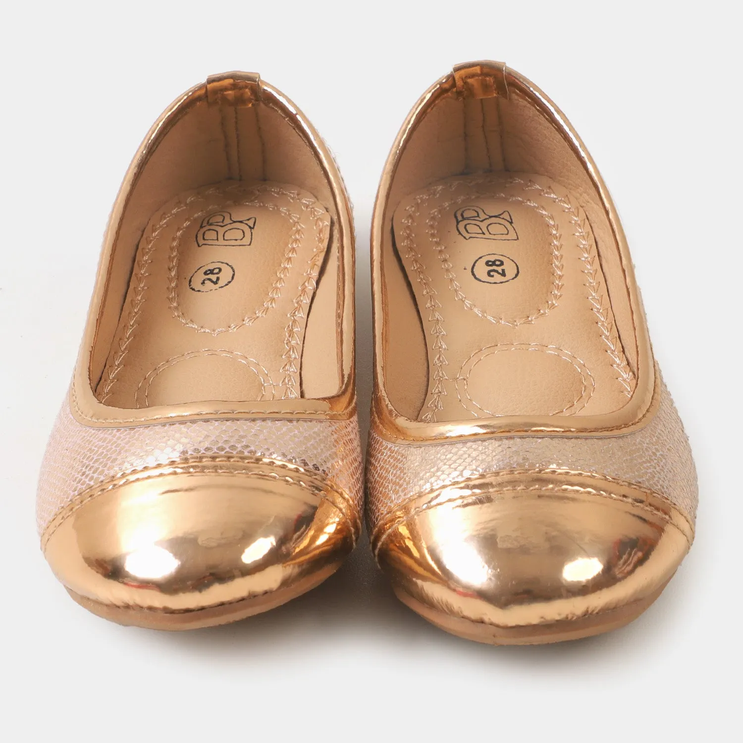 Girls Pumps SP-34 - Champagne