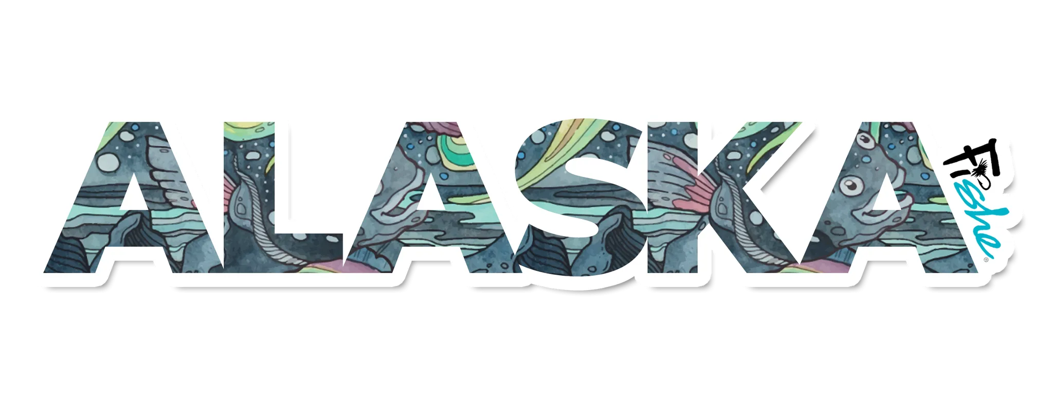 HaliBorealis Alaska Sticker