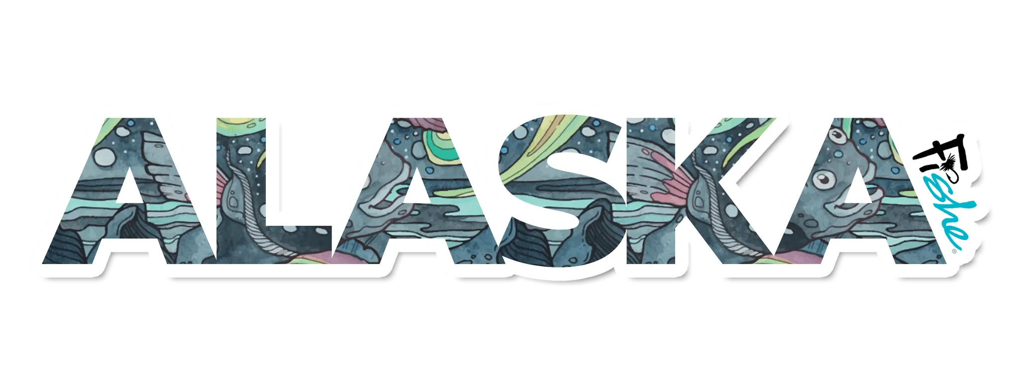 HaliBorealis Alaska Sticker