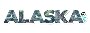 HaliBorealis Alaska Sticker