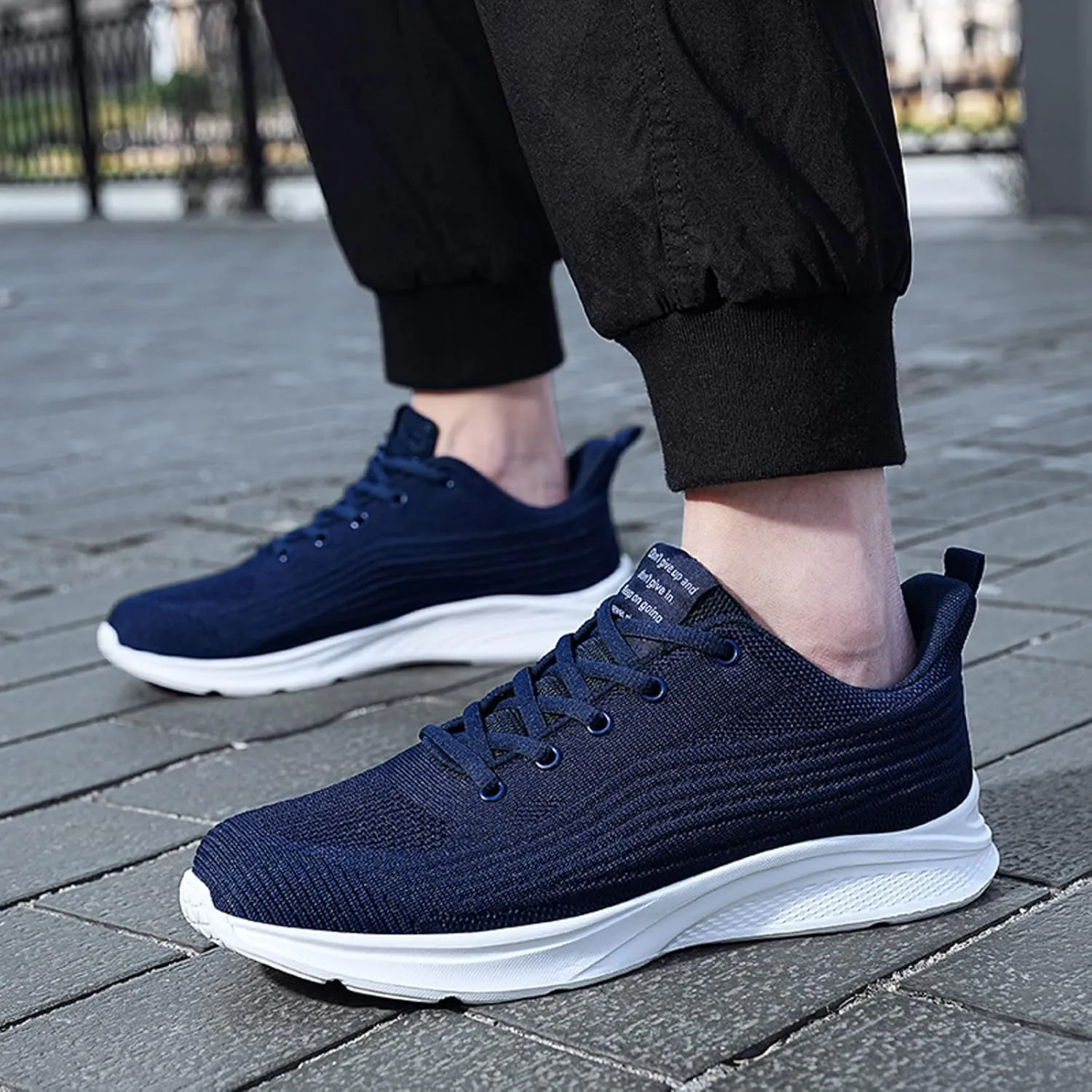 Mens Athletic Shoes Men's Sneakers Slip on Shoe for Men Shoe for Men Breathable Running Trail Sneaker
