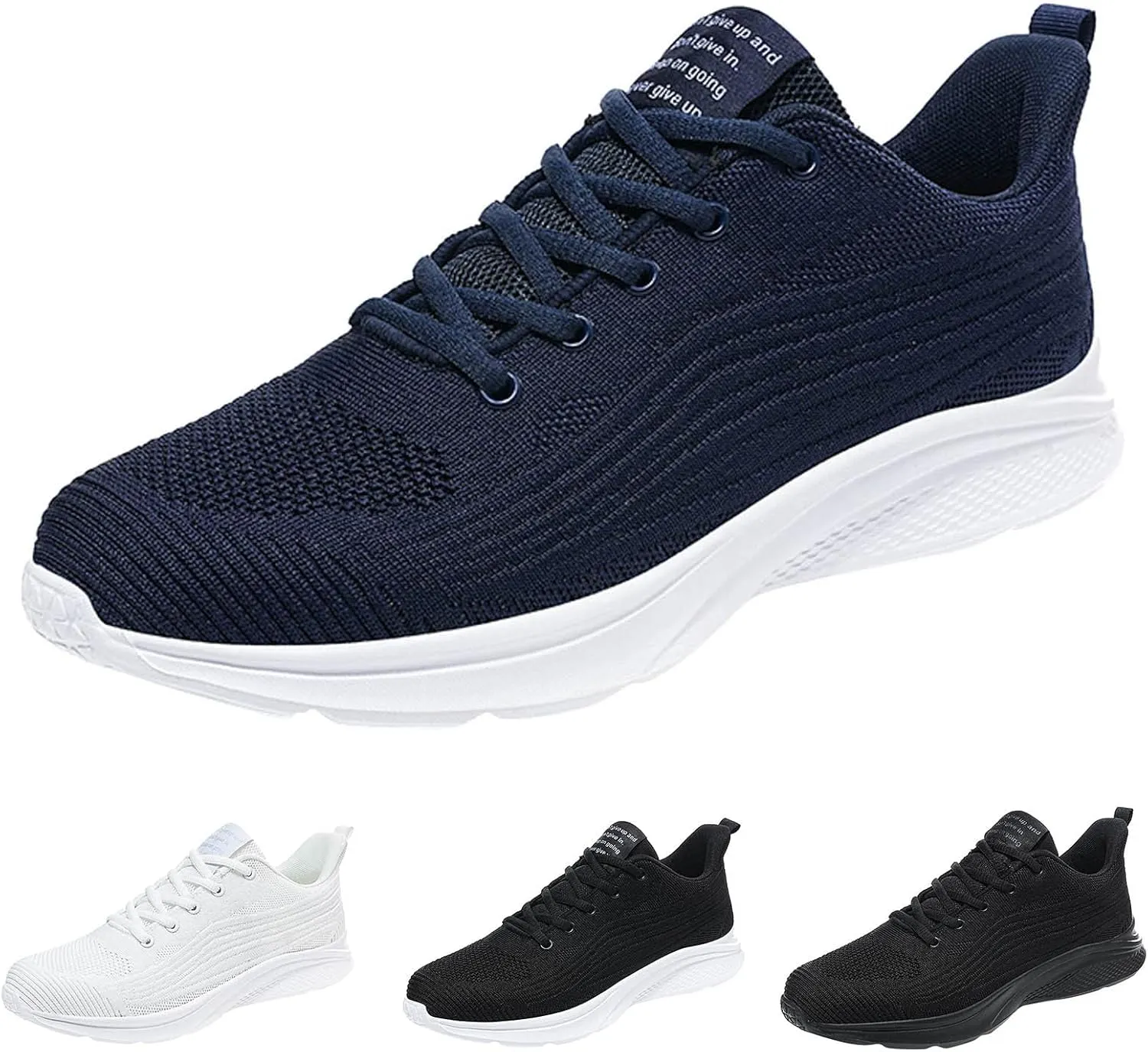 Mens Athletic Shoes Men's Sneakers Slip on Shoe for Men Shoe for Men Breathable Running Trail Sneaker