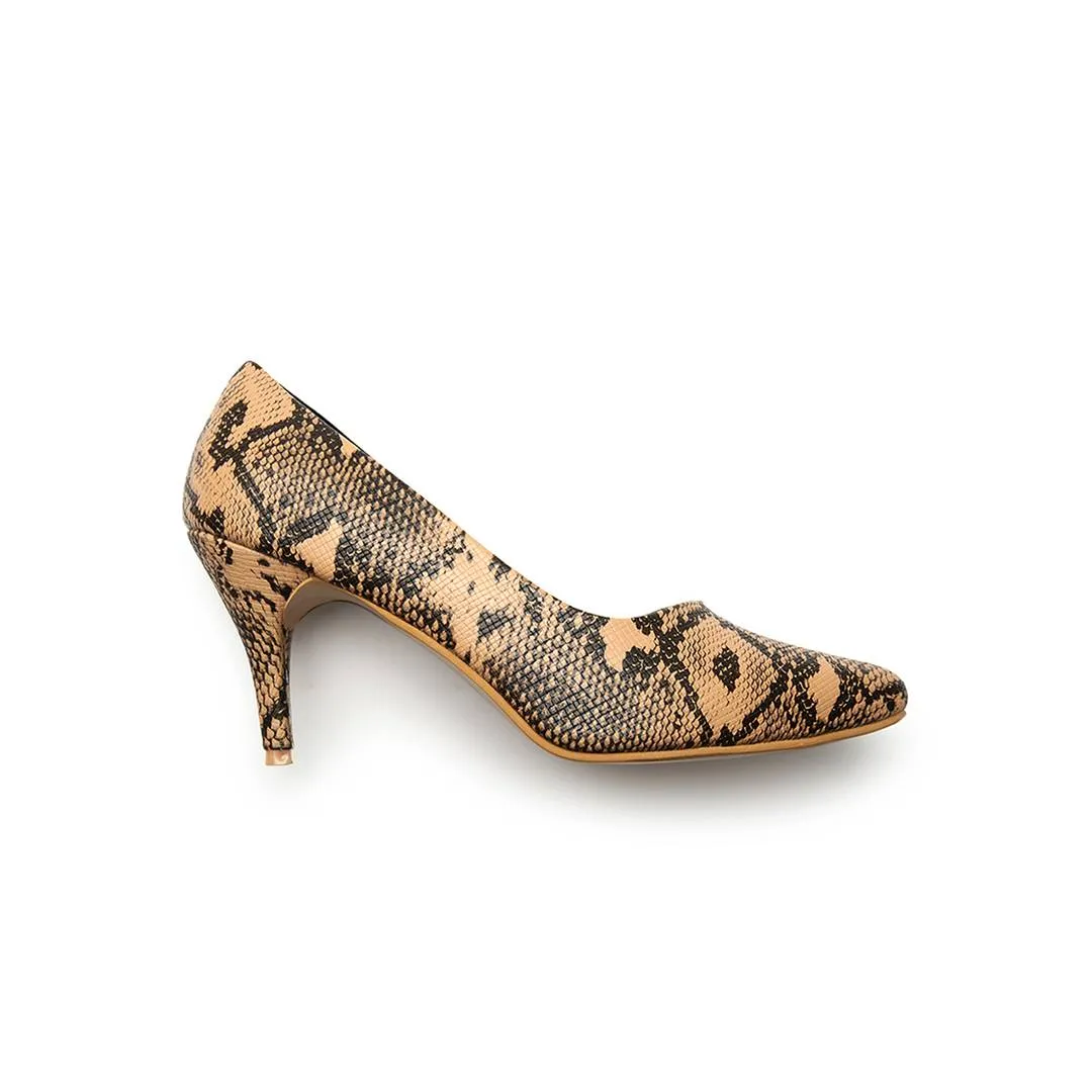 Meraki Snake Print Heels