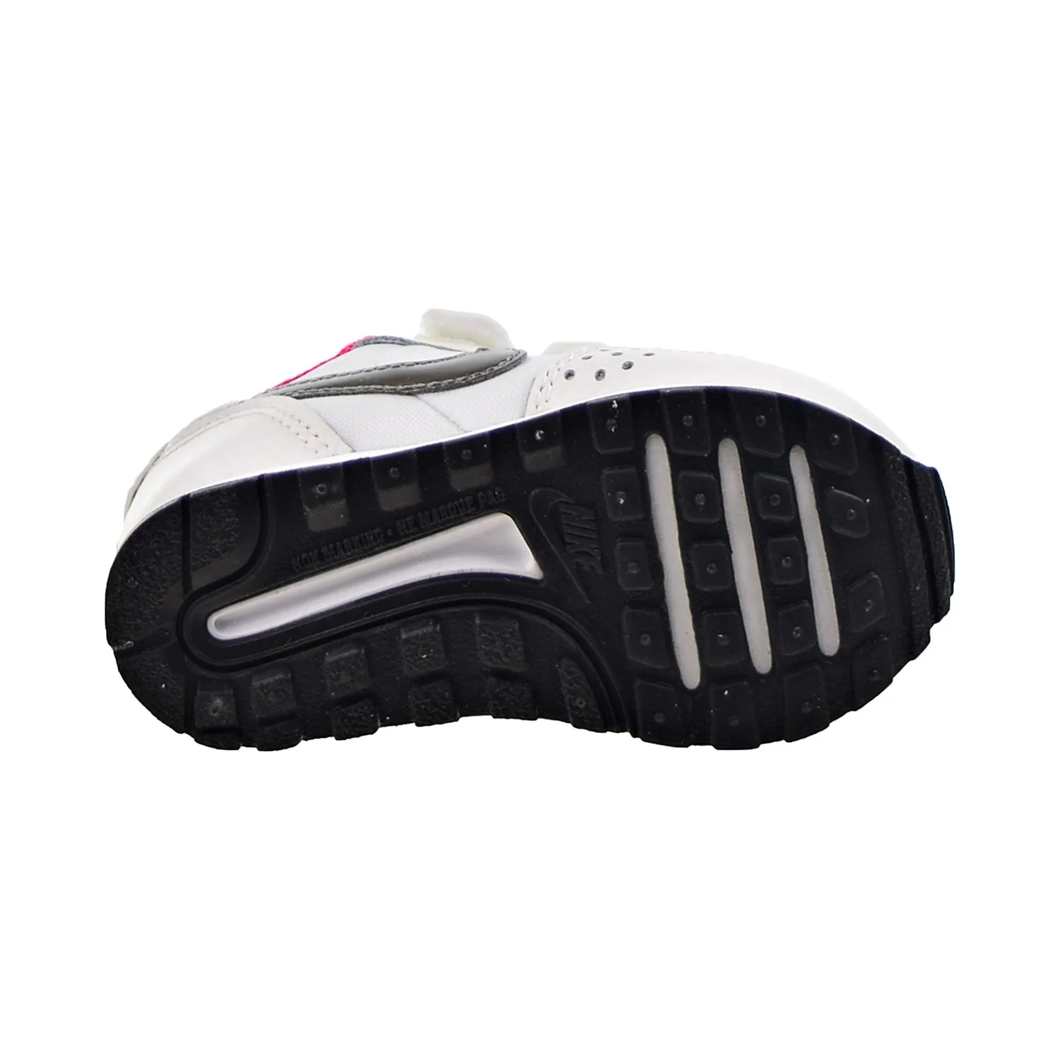 Nike MD Valiant (TD) Toddler's Shoes White-Black-Metallic Pewter