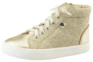 Old Soles Girl's and Boy's Ring Sneaker Shoe, Gold