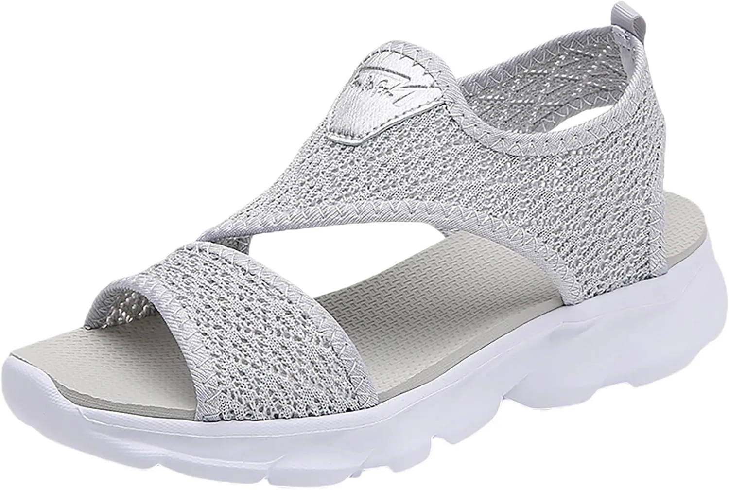 Platform Sandals for Women Featuring Foam Cushioned Insoles Summer Casual Flatform Platform Wedge Slides for Women