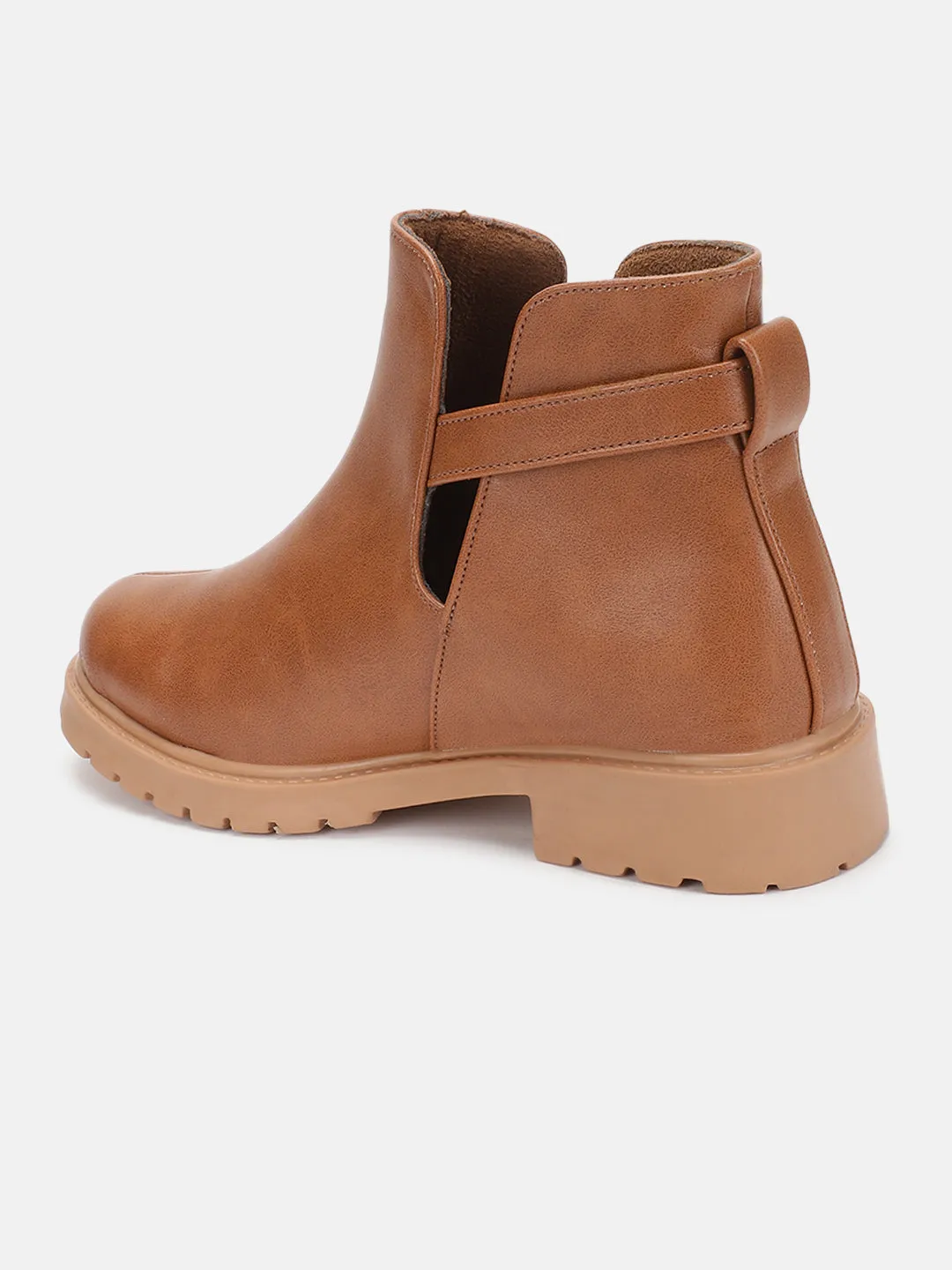 Solid Block Heels (Boots)