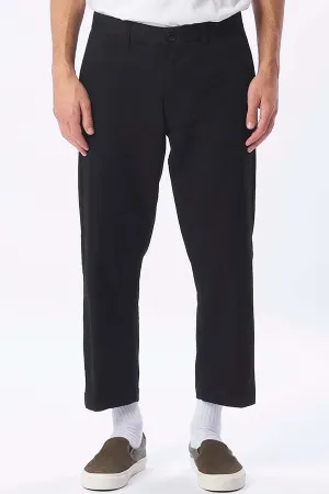 Straggler Flooded Pant | Black