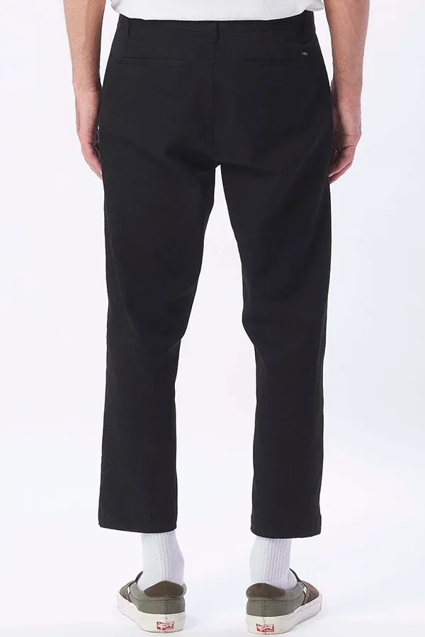 Straggler Flooded Pant | Black