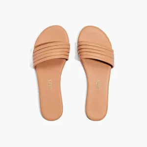 Tkees Serena flip-flops from brazilian leather in Pout