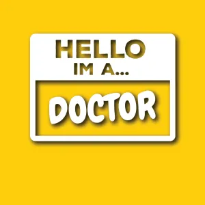 Vehicle Sticker: Doctor Hello