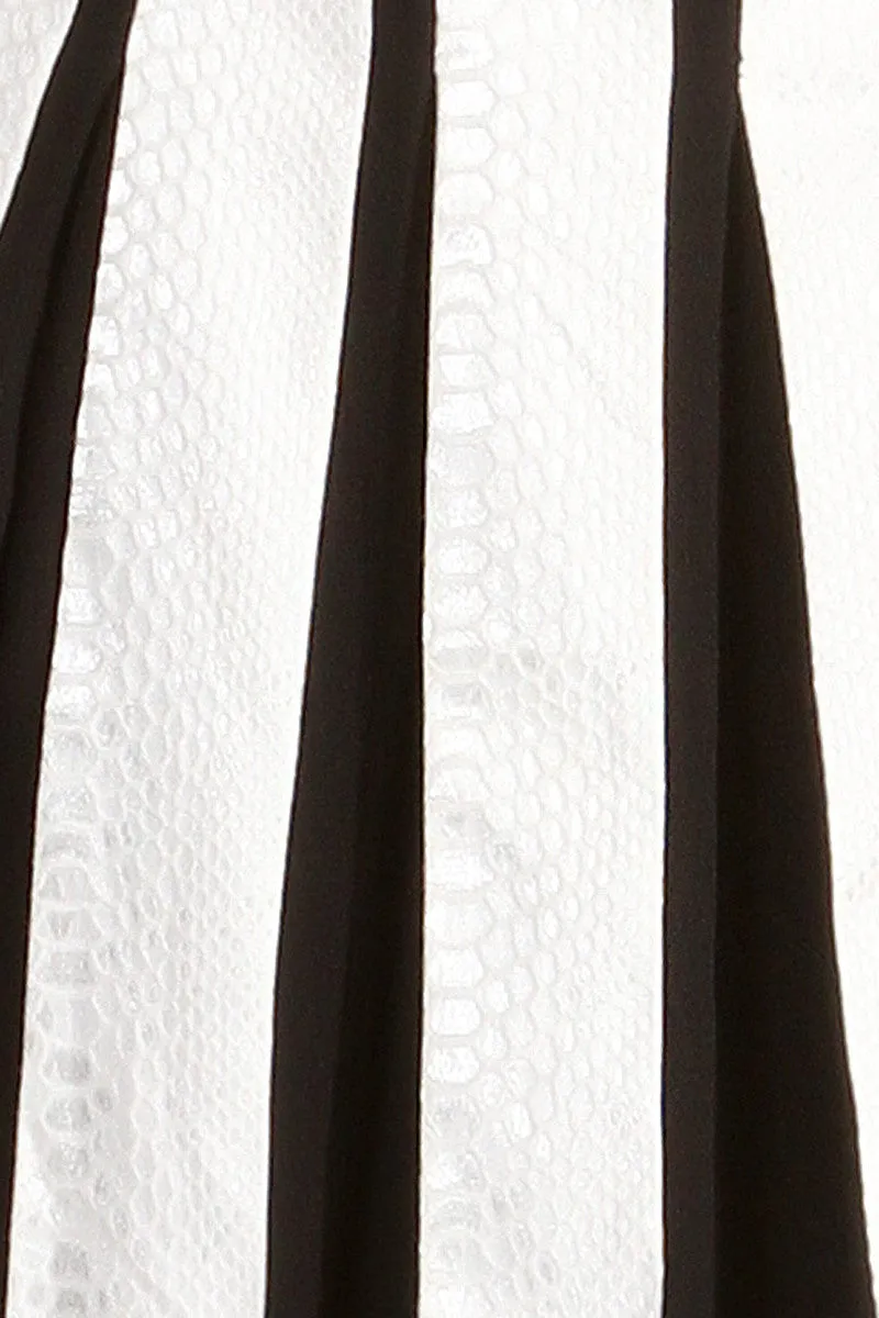 White Snake Dress