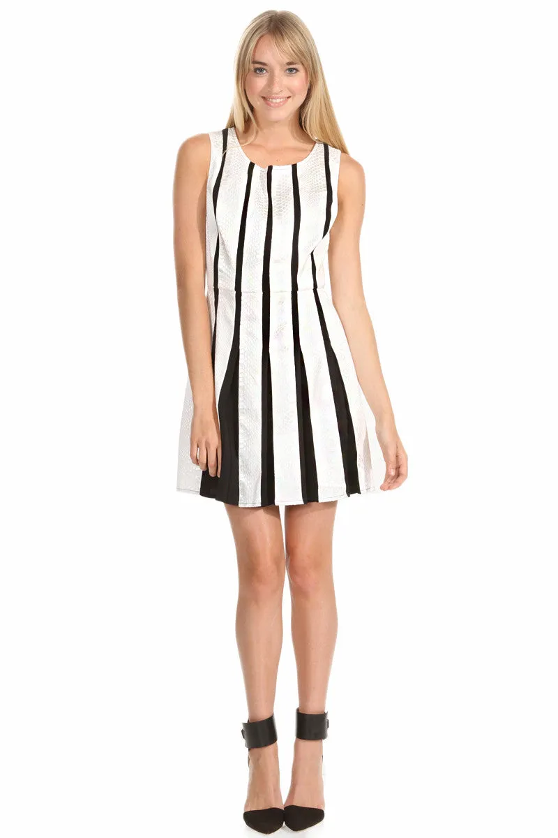 White Snake Dress