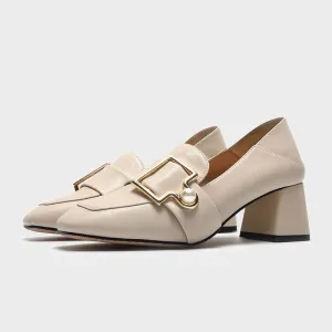 xiangtuibao Fashion Office Lady Shoes Women High Heels Brand Women Pumps Elegant Woman Heeled Shoes Ladies Square Heel 6cm A4290